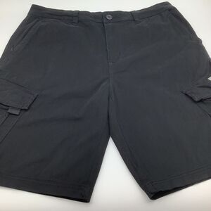 Union Bay Mens Cargo Shorts‎ Black Size 38 NWT